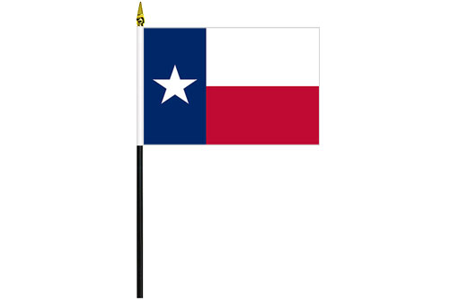 Image of Texas desk flag Texas school project flag