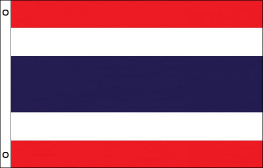 Thailand flagpole flag | Thai funeral flag