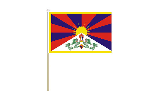 Tibet flag 150 x 230 | Tibet table flag