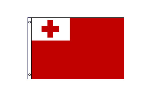 Tonga flag 600 x 900 | Medium Tonga Flag