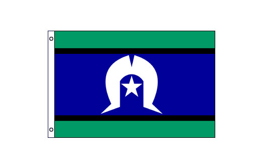Torres Strait Islanders flag 600 x 900mm | Medium TSI flag