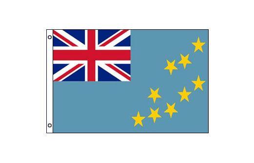 Tuvalu flag 600 x 900 | Medium Tuvalu Flag