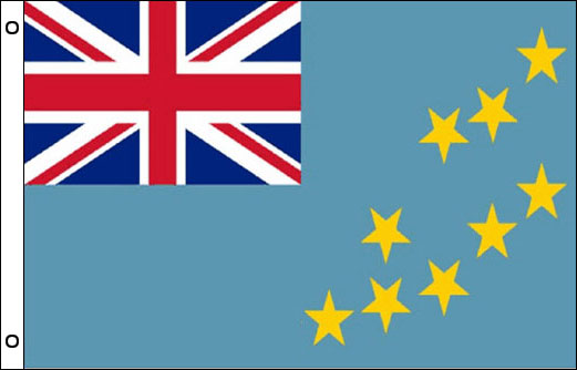Image of Flag of Tuvalu flag 900 x 1500 Large Tuvalu funeral flag