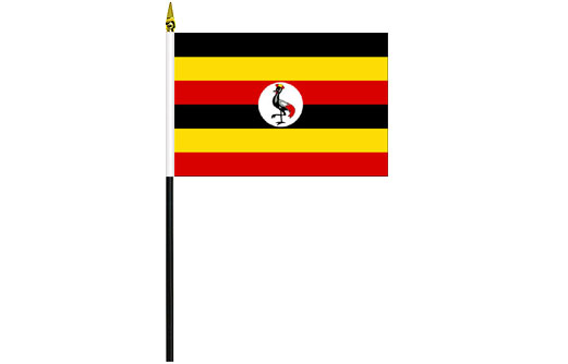 Image of Flag of Uganda flag 100 x 150 Uganda tiny flag