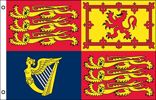 Image of Royal Standard of the United Kingdom 900 x 1500