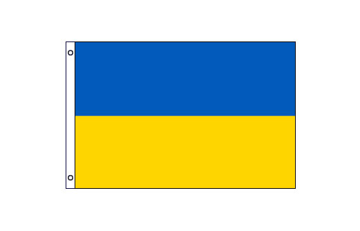 Image of Flag of Ukraine 600 x 900 Medium Ukraine Flag