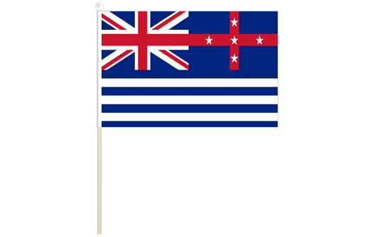 Image of Upper Murray hand waving flag Upper Murray stick flag
