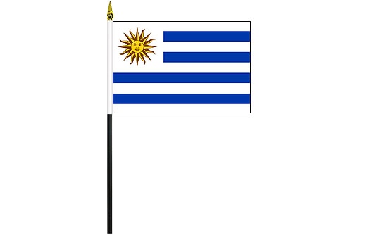 Uruguay flag 100 x 150 | Uruguay desk flag