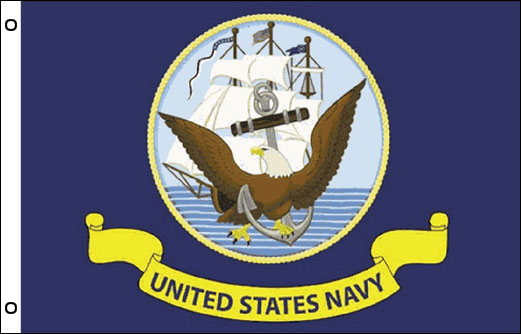 US Navy flag 900 x 1500 | United States Navy flag 3' x 5'
