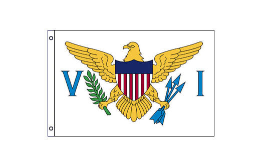 US Virgin Islands flag 600 x 900 | Medium US Virgin Islands flag