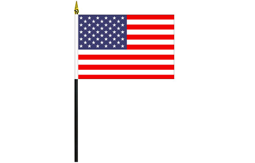 USA flag 100 x 150 | USA desk flag 4'' x 6''