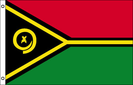 Image of Flag of Vanuatu flag 900 x 1500 Large Vanuatu funeral flag