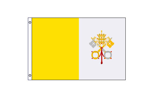 Vatican City flag 600 x 900 | Medium Catholic flag