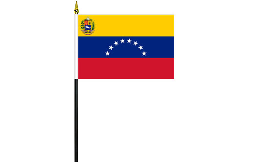 Image of Venezuela desk flag Venezuela school project flag