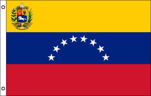Image of Venezuela flagpole flag Venezuela funeral flag