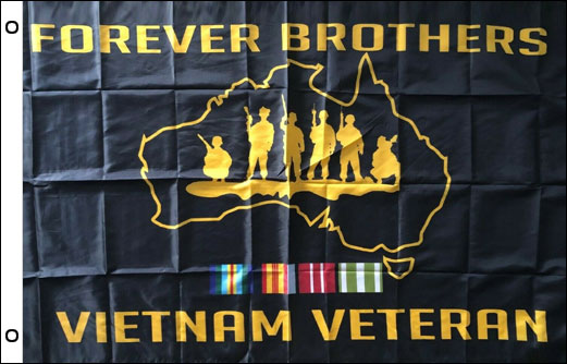 Image of Flag of Vietnam Veterans flag 900 x 1500 Brothers Forever flag 3' x 5'