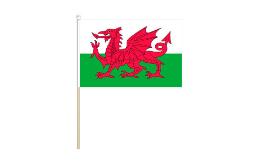 Wales mini stick flag | Wales mini desk flag