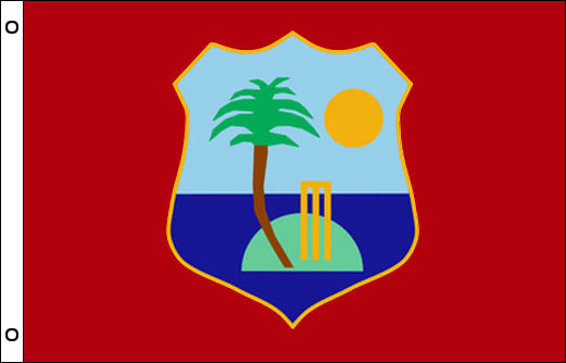 Image of West Indies flagpole flag West Indies funeral flag