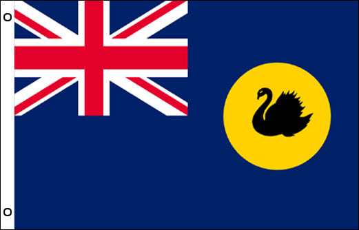 Image of Flag of Western Australia flag 900 x 1500 Large WA funeral flag