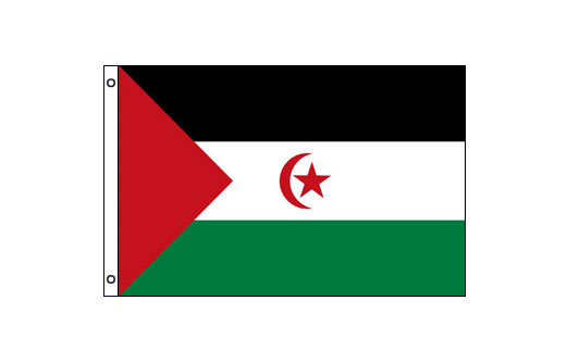 Image of Western Sahara flag 600 x 900 Medium Western Sahara flag