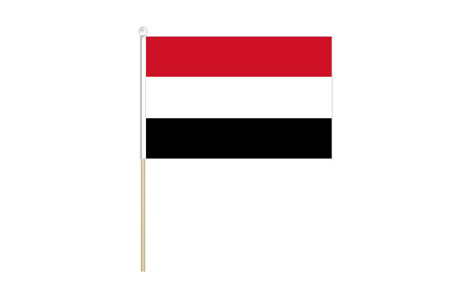 Yemen mini stick flag | Yemen mini desk flag