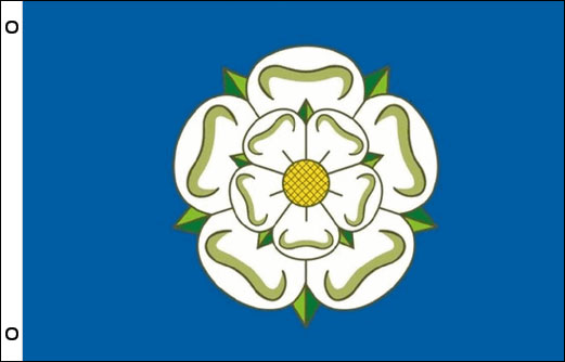 Yorkshire flag 900 x 1500 | Modern Yorkshire flagpole flag