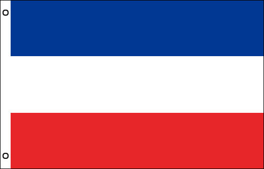 Yugoslavia flag 900 x 1500 | Yugoslavia flag 1992-Present